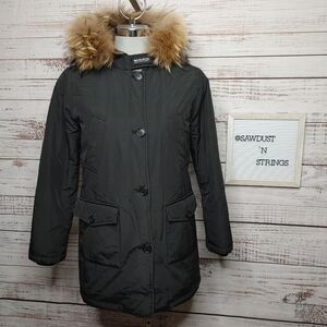 COPY Woolrich Down Fur Trimmed Parka Size XXS/XS.